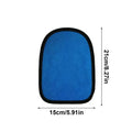 Sand Remover Mitt Outdoor Travel Gloves Sand Remover for Beach Kids for Travel Volleyball Sandboxes Summer Family Vacation Trip Oasis Select Blue