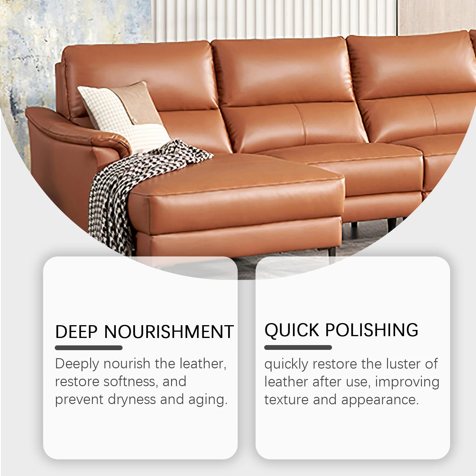 Jue Fish Leather Care Cream Furniture Leather Boots Coat Sofa Cleaning Care Polishing Leather Care Leather Maintains Cream Oasis Select
