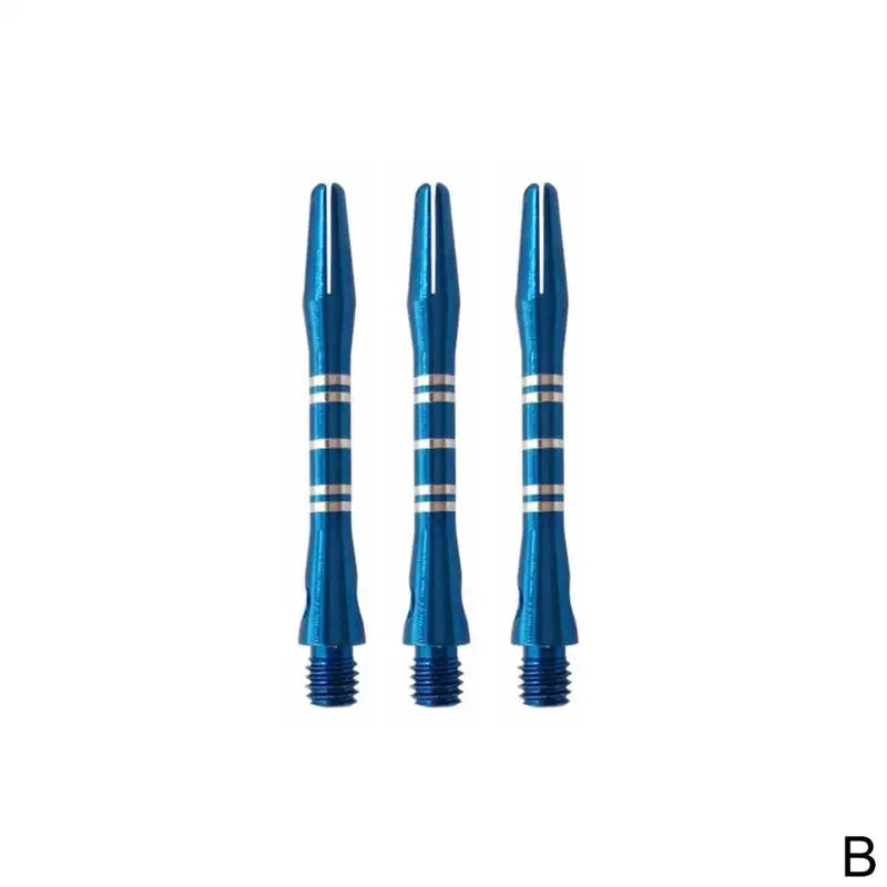 3 Pcs Aluminum Alloy Darts Rod 40mm Thread Short Rod Accessories Oasis Select B