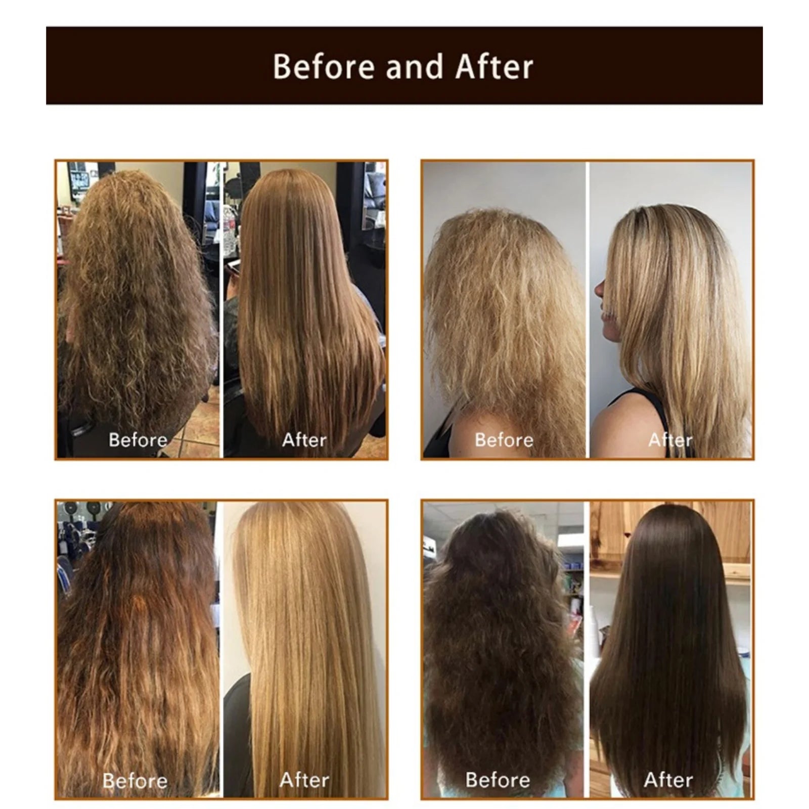 PURC Brazilian Keratin Hair Treatment Products 1000ml Keratin Hair Straightening Cream And 300ML Smoothing Shampoo Hair Care Oasis Select