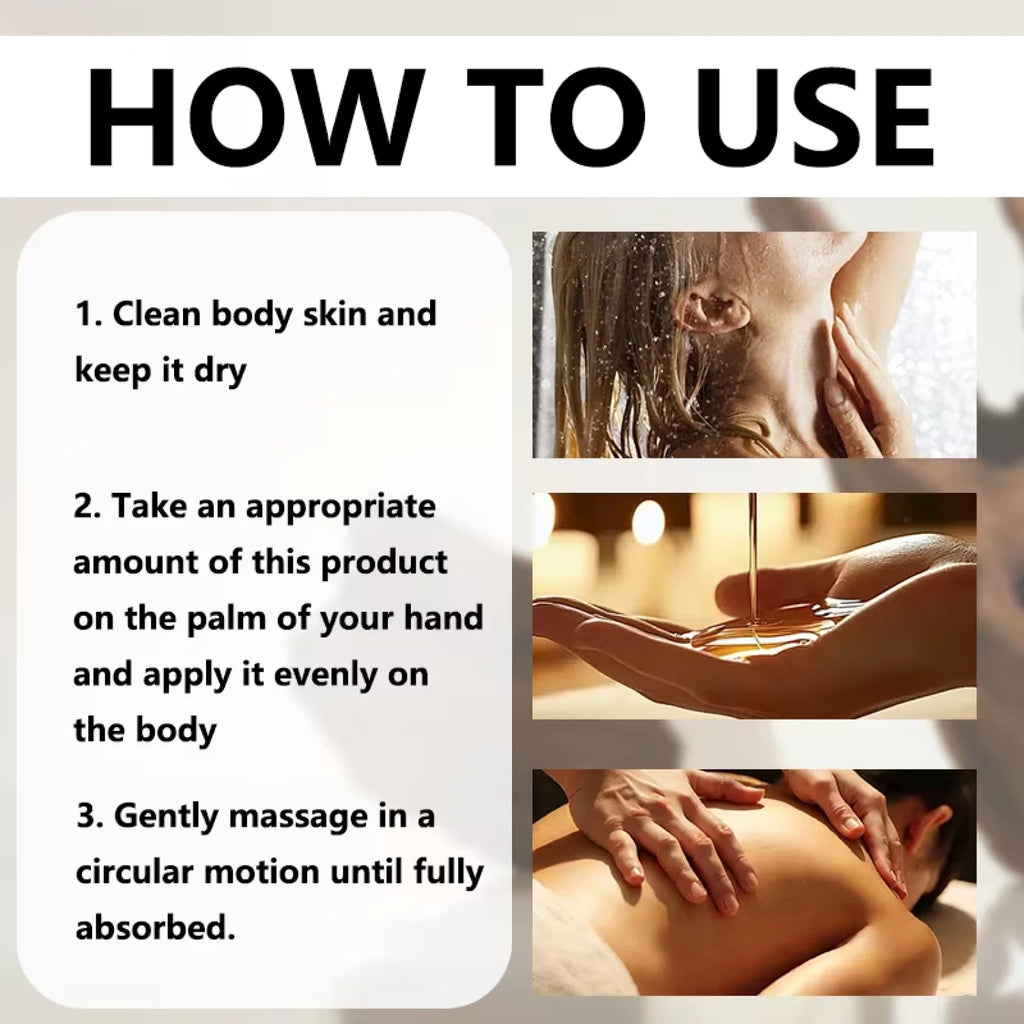 Cold-Pressed Castor Oil Massage Oil – Collagen & Magnesium Body Massage Oil Oasis Select