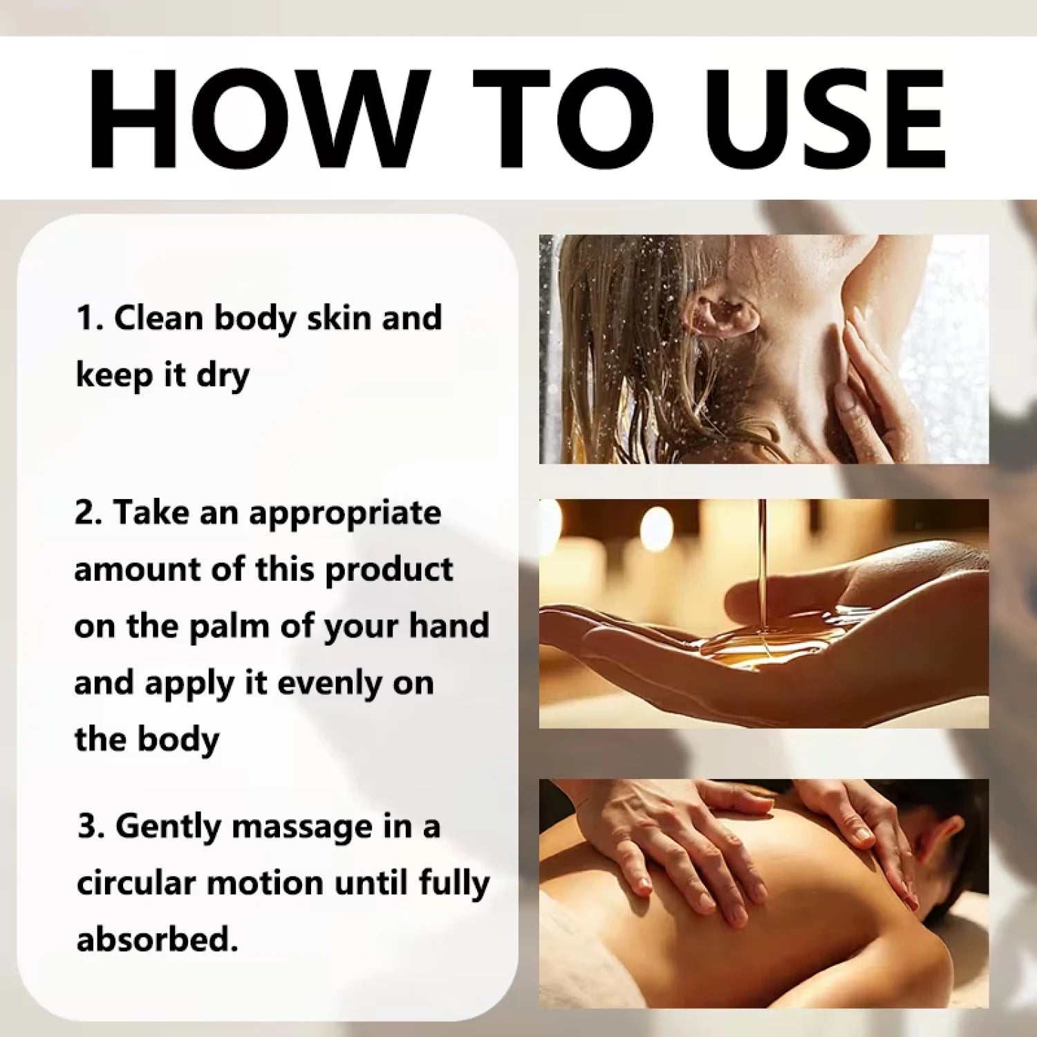 Cold-Pressed Castor Oil Massage Oil – Collagen & Magnesium Body Massage Oil Oasis Select