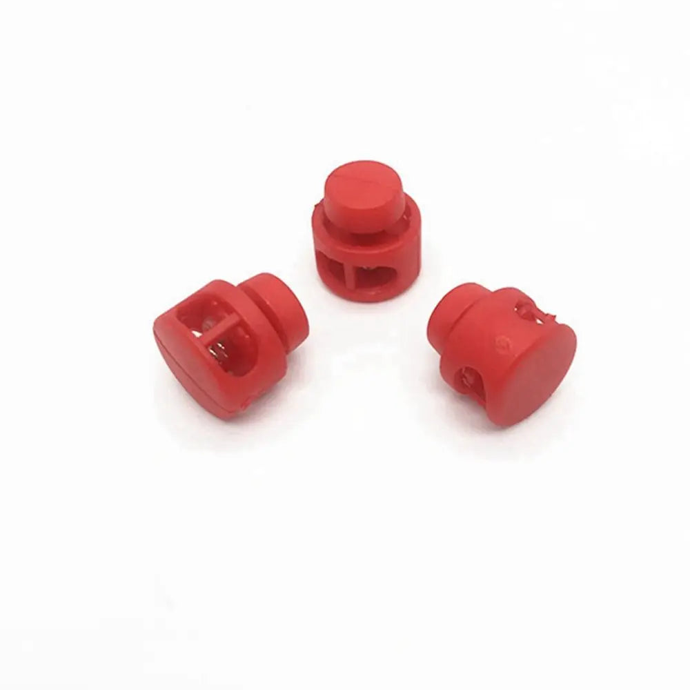 5mm Cord Lock Clips 2-Hole Toggle Stopper Buckle 10 Pack