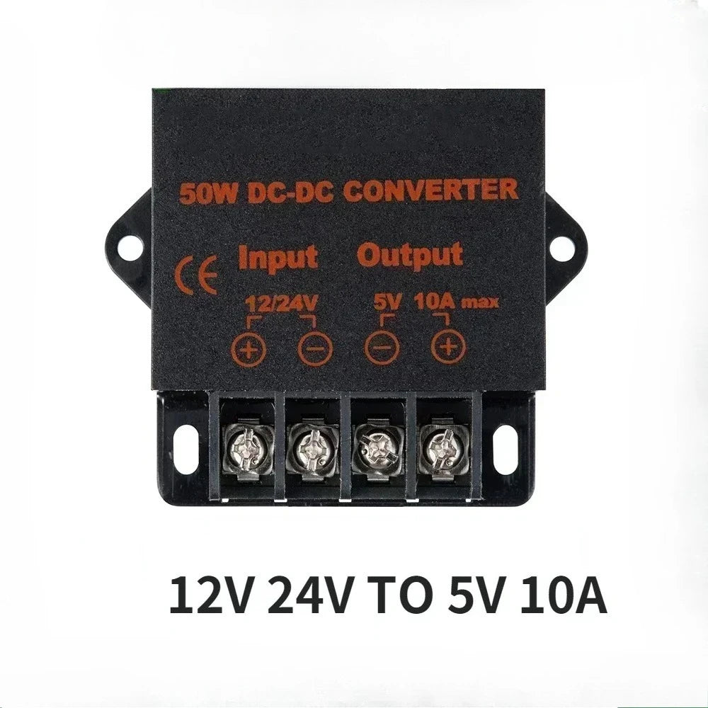 12V 24V to 5V 3A-100A Regulator Power Supply Buck Voltage Reducer Voltage Converter DC Converter Car LED Step Down Reducer Oasis Select 12V 24V TO 5V 10A
