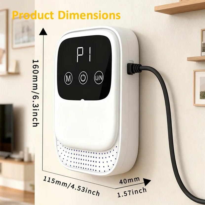 Home Air Purifier – Ozone & Negative Ion Odor Eliminator
