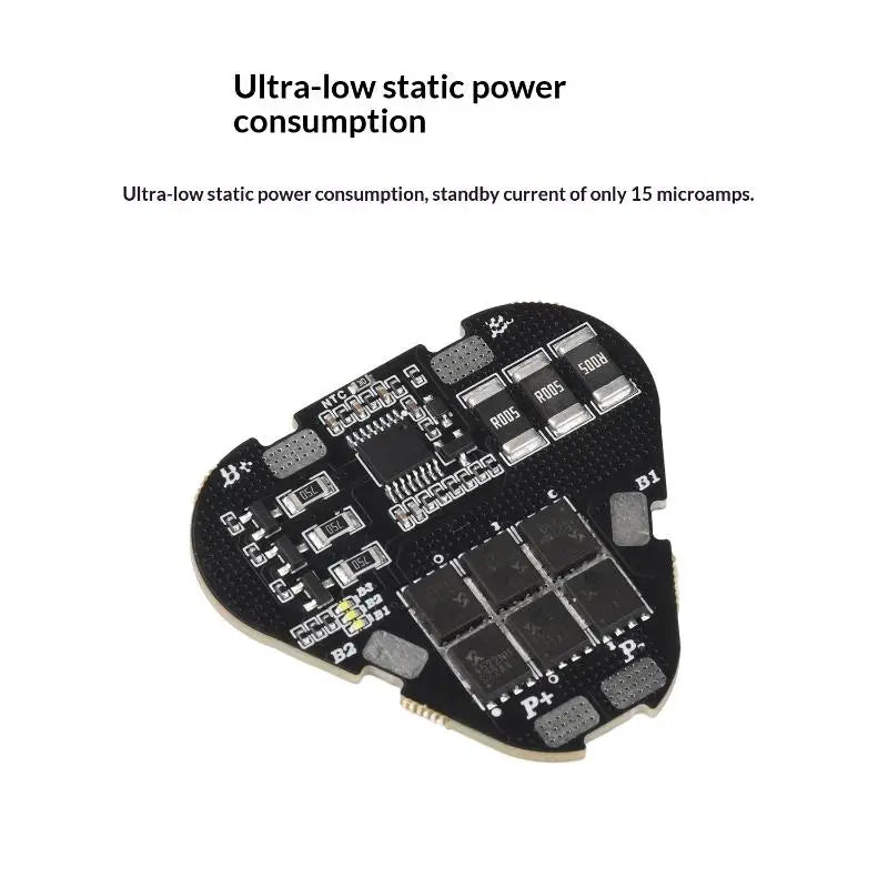 3S 60A BMS 11.1V Lithium Battery Protection Board With Balance Charge Discharge Protection For 18650 Battery Pack Oasis Select