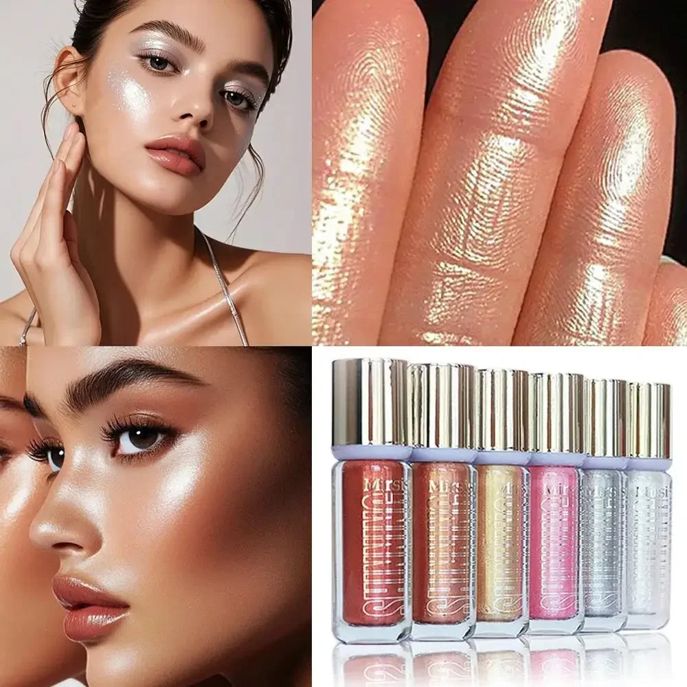 Mirsist Liquid Highlighter & Concealer Set – Pearlescent Glow