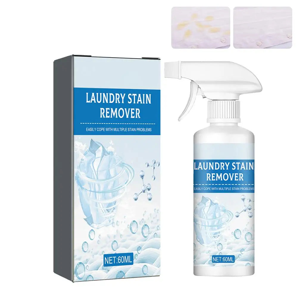 1/2PCS Clothing Stain Cleaner Powerful Laundry Stain Remover Spray Oil stains, Yellowing Cleaner For Dry Cleaning Oasis Select 1 pcs