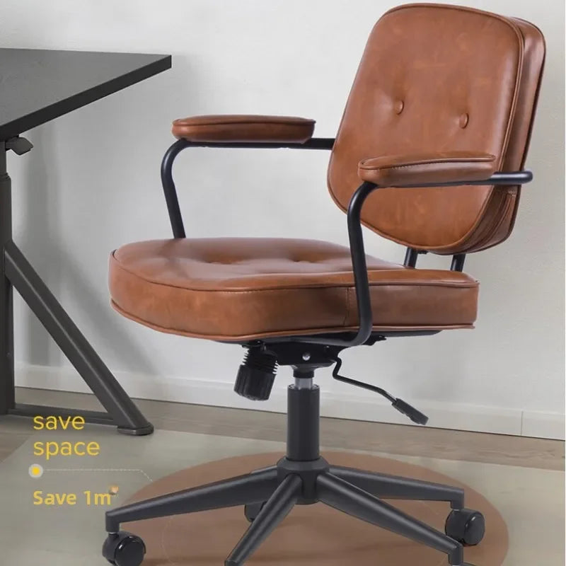 Multi-functional Computer chair boss leather chair sedentary and comfortable home office chair computer sofa rotating chair Oasis Select