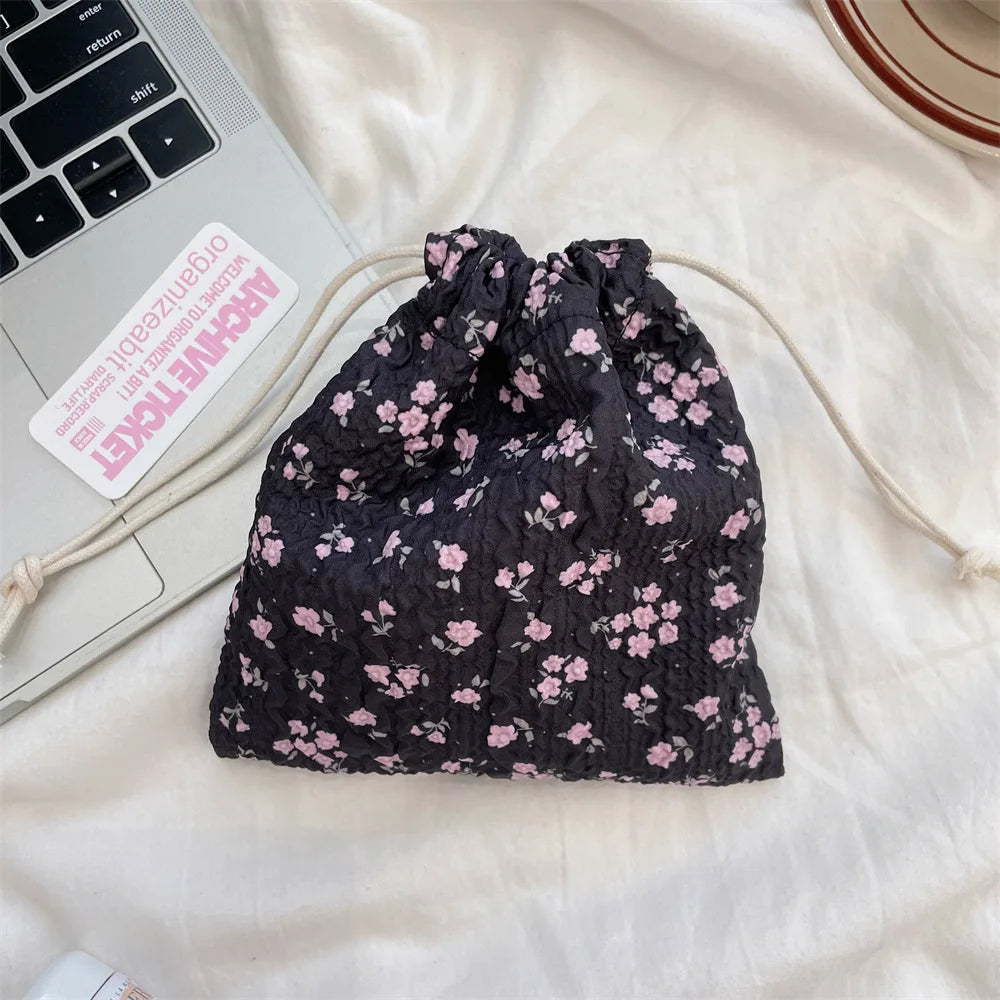 Cute Drawstring Pouch – Coin, Jewelry & Cosmetic Storage Bag