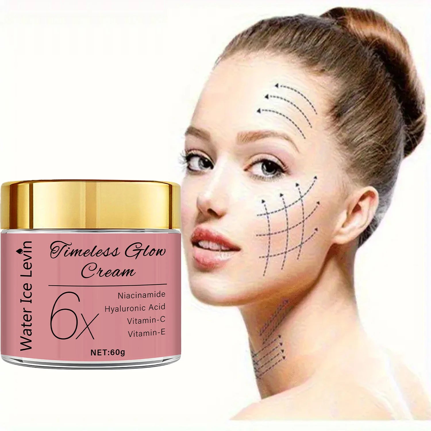 Timeless Glow Face Cream – Niacinamide, Hyaluronic Acid & Vitamin C Brightening Face Cream Oasis Select
