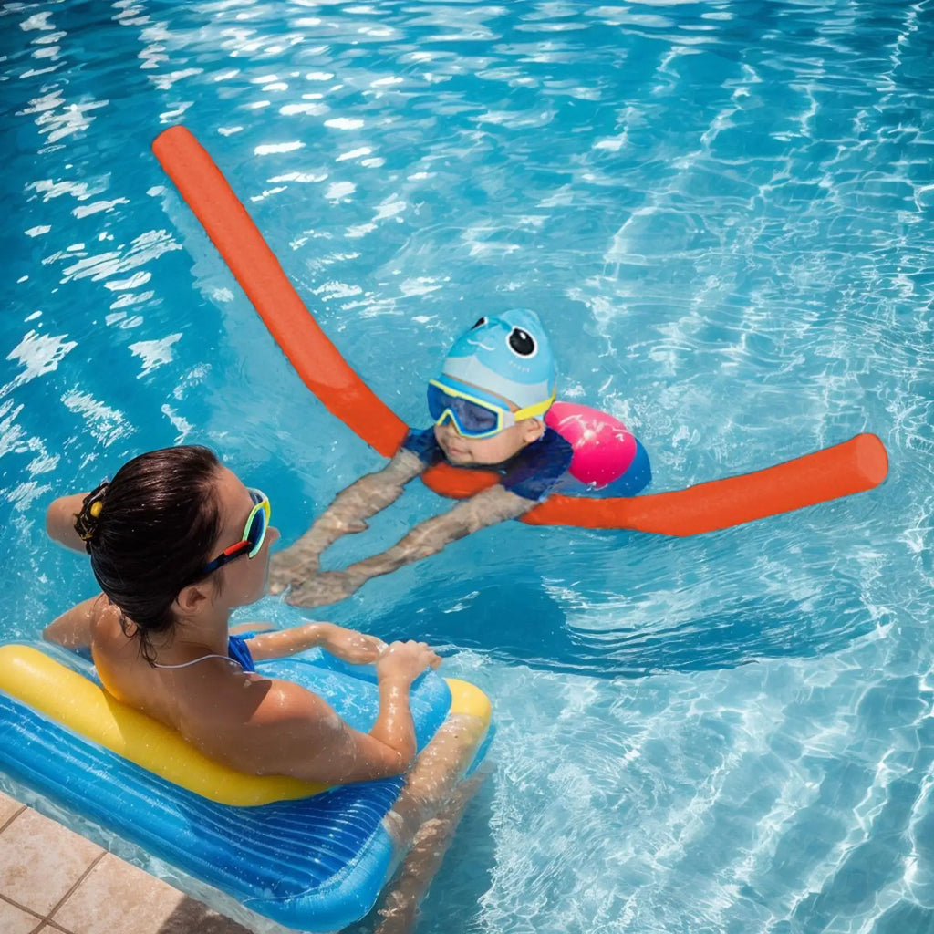 Pool Noodles Foam Soft Swimming Noodles Pool Toy Training Device Water Sports Exercise Aid Buoyancy Stick for Kids Adults Oasis Select