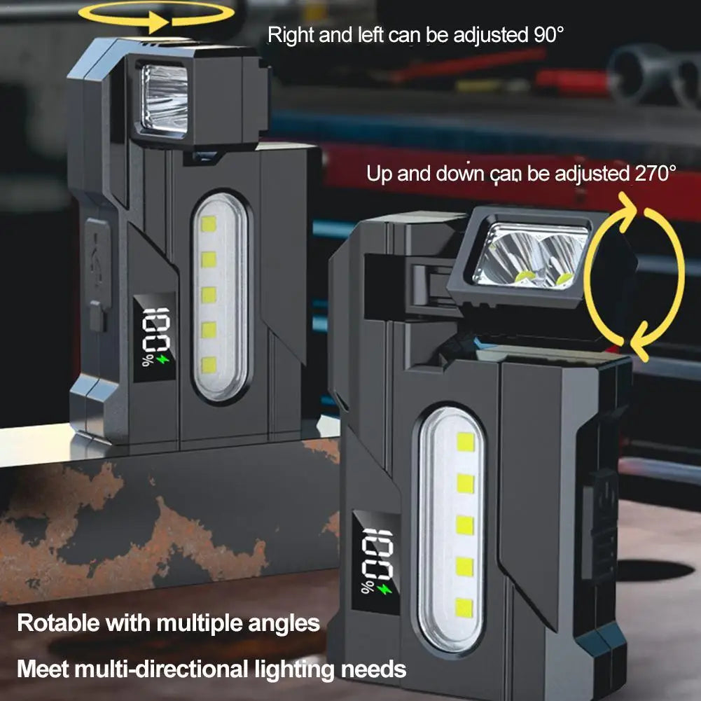 EDC G5 Magnetic Work Light 1200LM USB-C Fast Charge 7 Modes