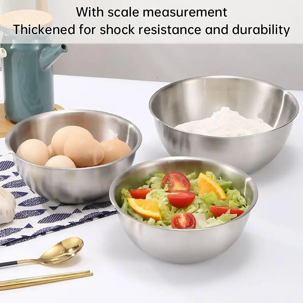 17cm Stainless Steel Mixing Bowl – Salad, Noodles & Prep