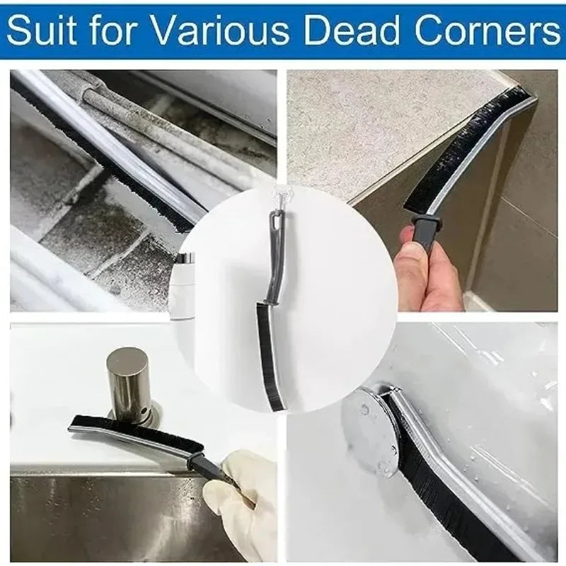 Hard-Bristled Crevice Cleaning Brush Grout Cleaner Scrub Brush Deep Tile Joints Crevice Gap Cleaning Brush Tools Accessories Oasis Select
