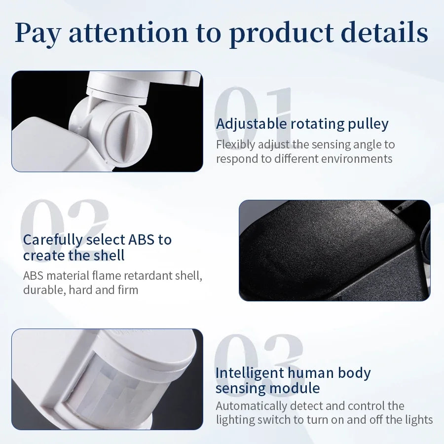 12V PIR Motion Sensor Switch – Auto Infrared Light Detector Motion Sensor Switch Oasis Select