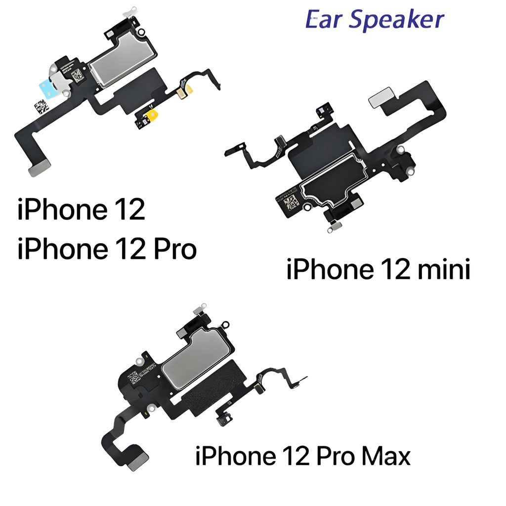iPhone X–12 Pro Max Ear Speaker Flex Cable | Light Sensor & Mic