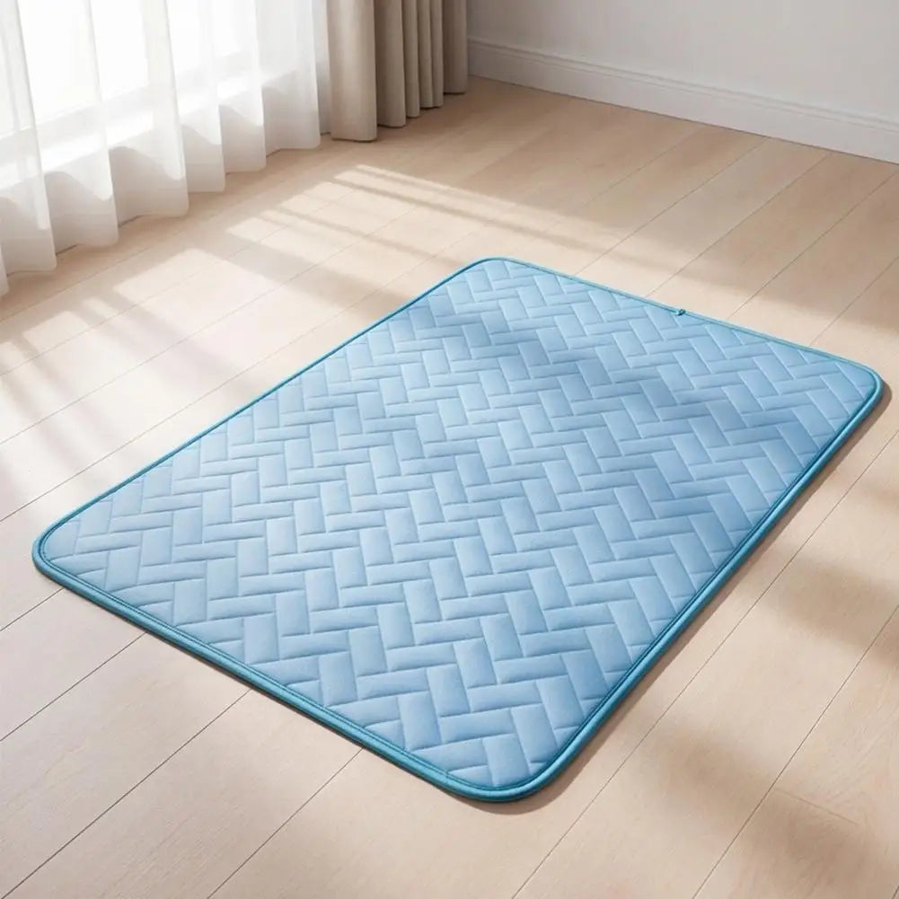 Dog Cooling Mat – Ice Silk Pet Bed for Cats & Dogs S–XXL