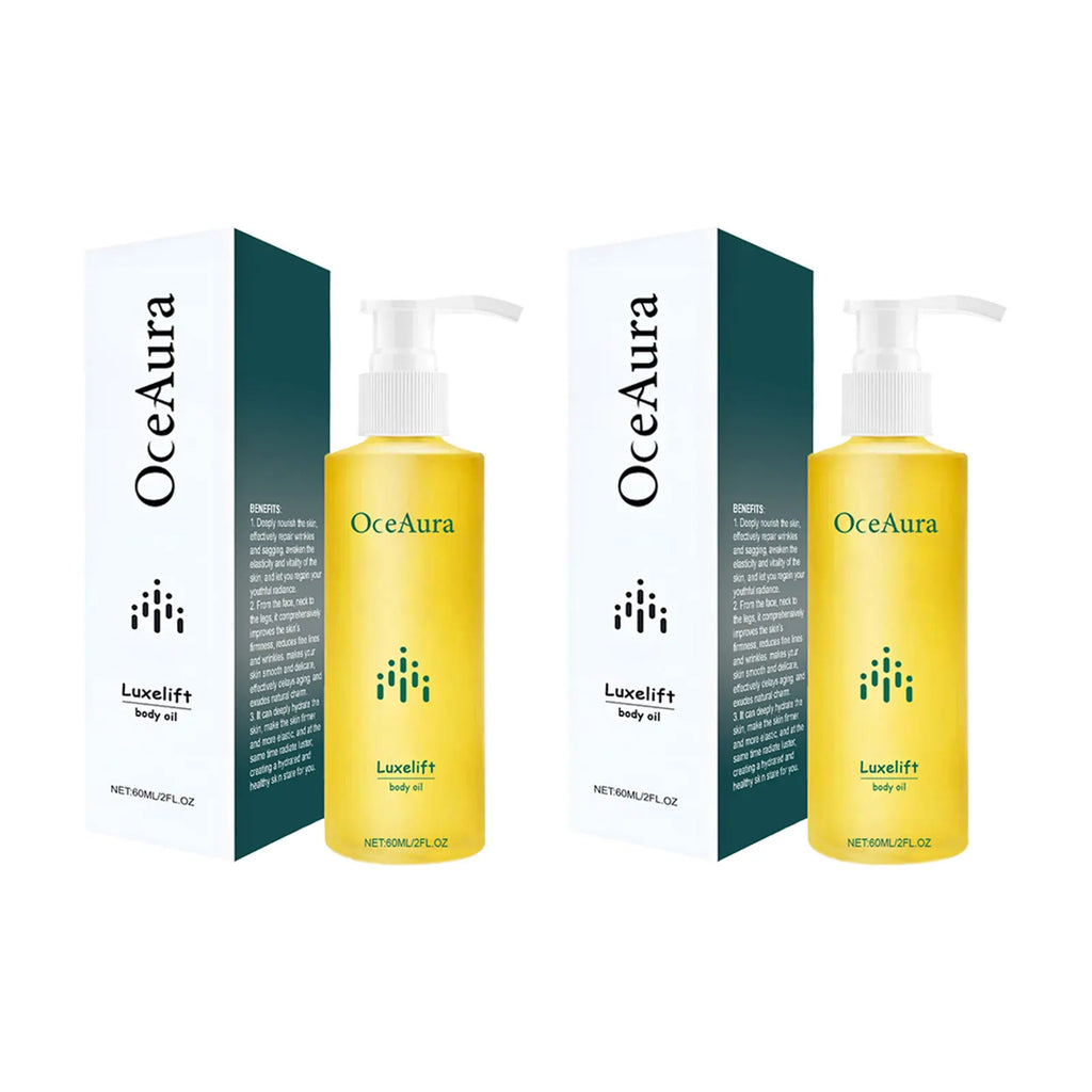 OceAura Skin Firming Body Oil – Anti-Wrinkle & Nourishing Firming Body Oil Oasis Select 120ml boxed