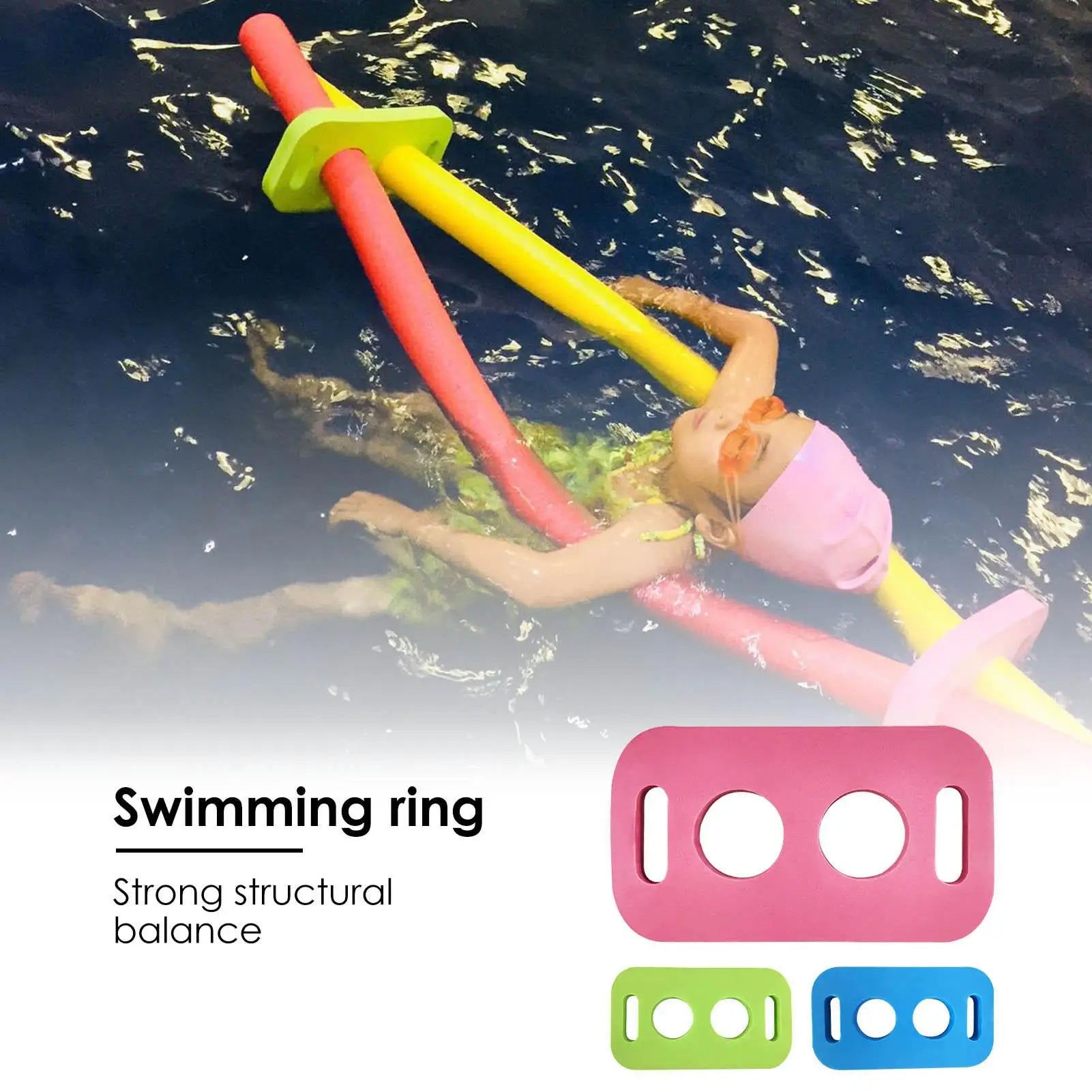 Colorful Swim Noodle Connector Foam Connector Swimming Training Aid Accessory Swimming Stick Water Fun Kids' Swim Noodles Oasis Select
