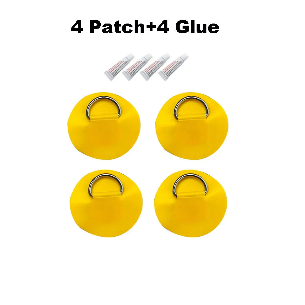 D-ring Patch Inflatable Boat Kayak Dinghy SUP PVC Stand-up