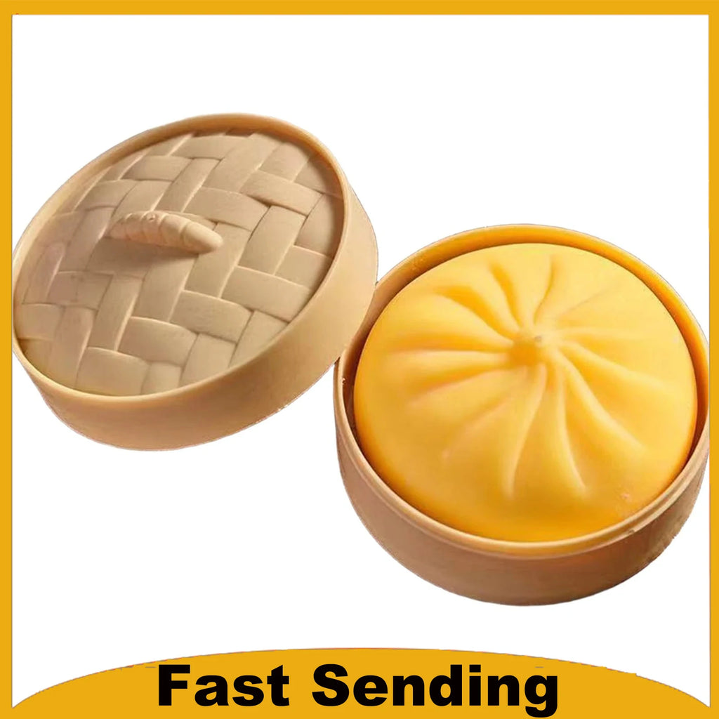 Dumpling Squish Stress Balls 7-Pack – Squishy Decompression Toy Squishy Stress Toy Oasis Select