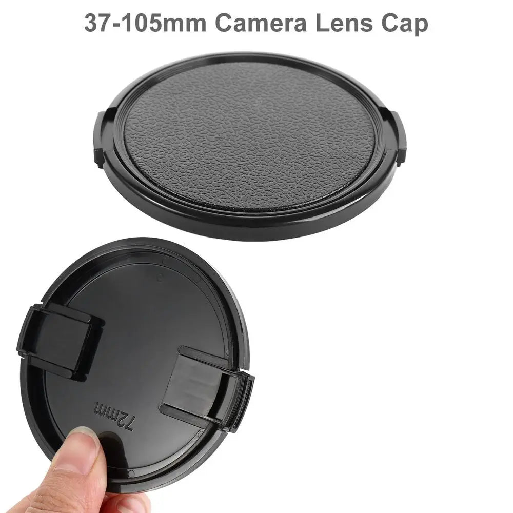 37mm 40.5mm 49mm 52mm 58mm 67mm 52mm 72mm 55mm 62mm Camera Lens Cap Holder Lens Cover For Canon Nikon Sony Olypums Fuji Lumix Oasis Select