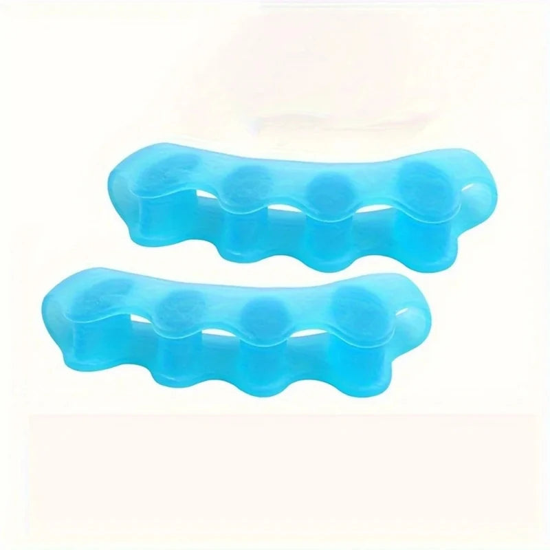 Soft Silicone Toe Spacers – Reusable Gel Separators, 2-Pack Toe Spacers Oasis Select