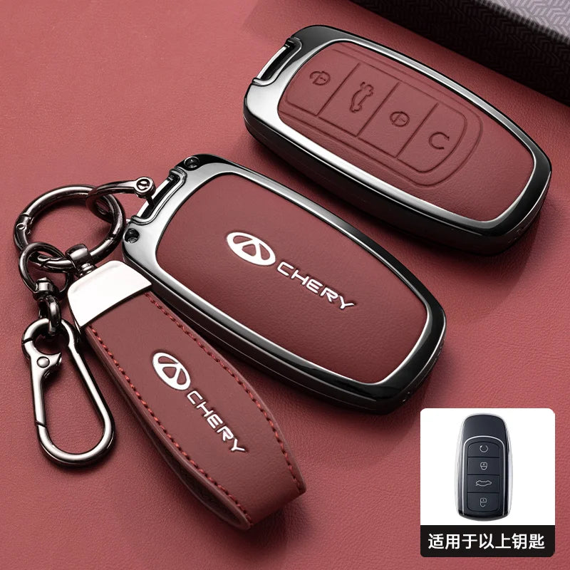Chery Jaecoo Omoda Arrizo Key Case Cover with Chain