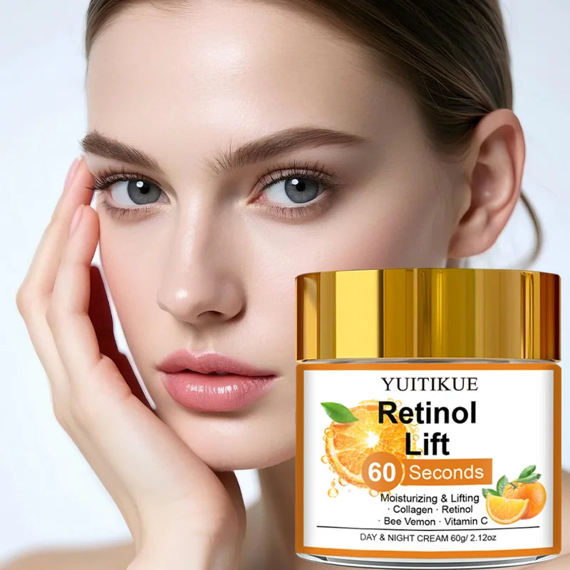 YUITIKUE Retinol Lift Cream – Anti-Aging Face Moisturizer 60g