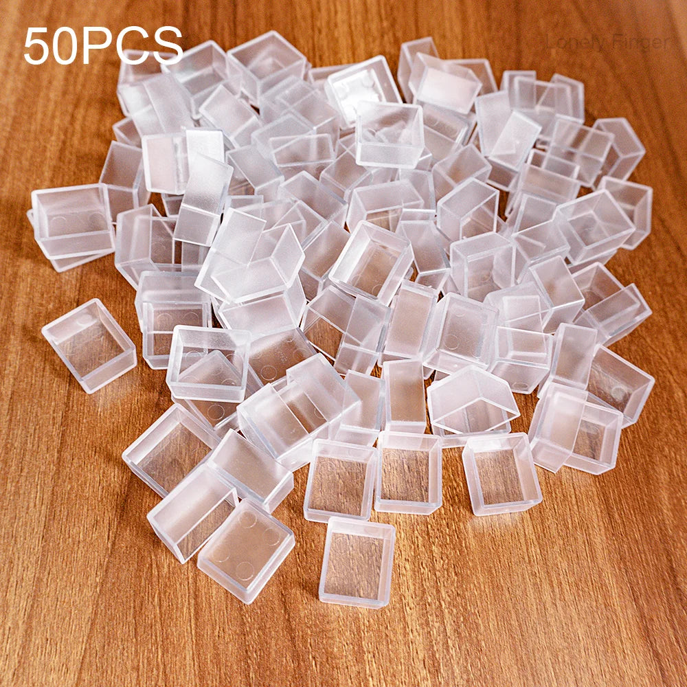 25/50Pcs Transparent Plastic Empty Watercolor Half Pans – 2ML Capacity, Refillable Paint Pans for DIY Solid Watercolors Gouache Oasis Select 50pcs2ml clear
