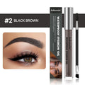 lakerain Long Lasting Waterproof Eyebrow Gel Highly Tinted Liquid Makeup Sweatproof Natural Finish Brown Black Cosmetics Oasis Select 2 BLACK BROWN