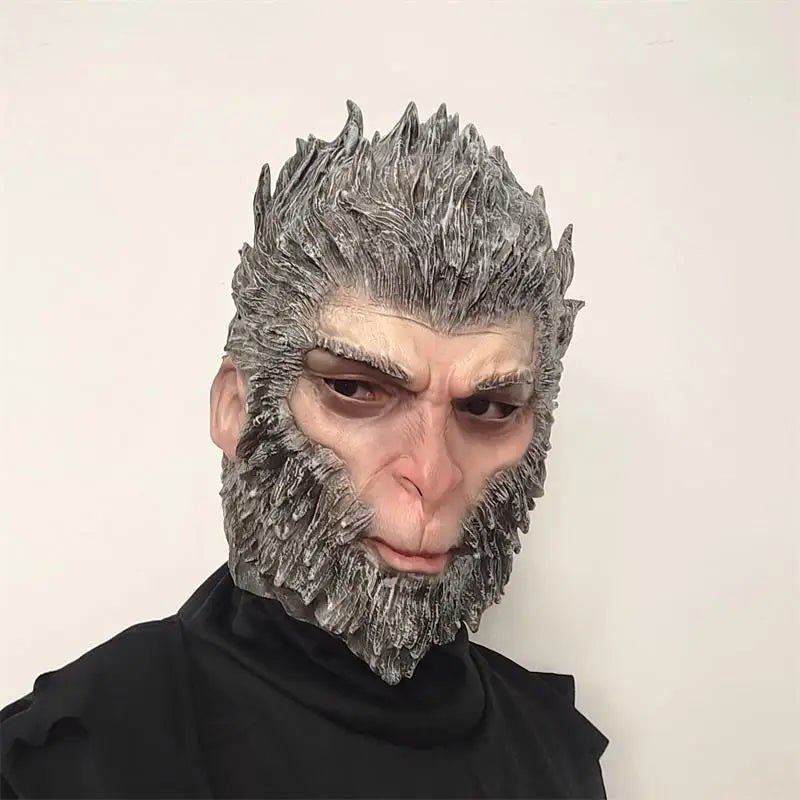 Black Myth Goku Head Suit Game Destiny Man Head Suit Halloween Costume Mask Props Halloween Mask Oasis Select