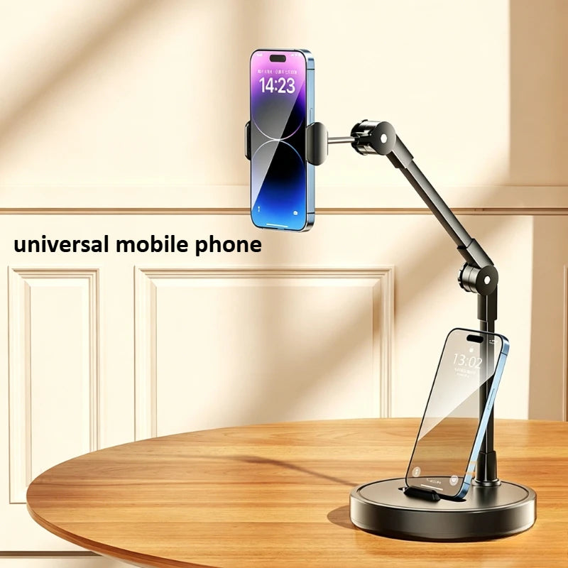 1pc Overhead Phone Holder, Adjustable Desktop Phone Stand for Live Shooting, Food Recording, and Unpacking Vlog, Phone Stand Oasis Select universal pho