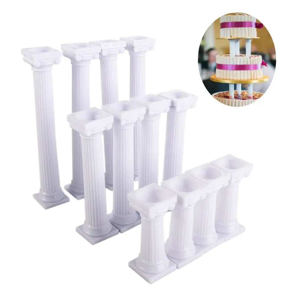 Roman Column Cake Separator Pillars | 3 Sizes – DIY Tiered Stands Cake Separator Pillars Oasis Select