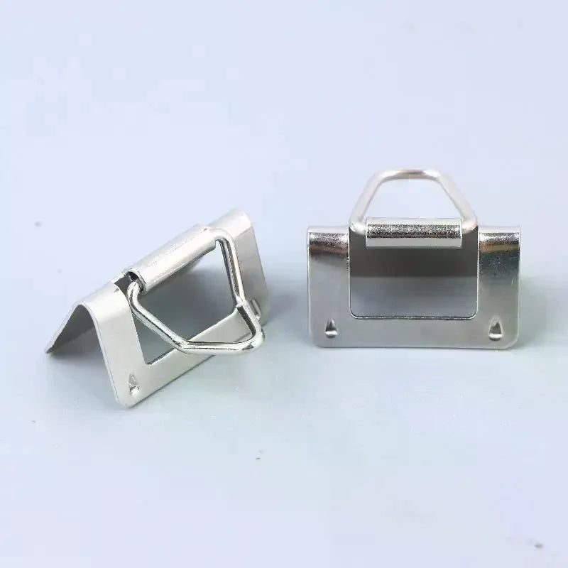 10Pairs Simple Versatile And Durable Notebook/Diary Clips Locks Diy Hardware Accessories Oasis Select