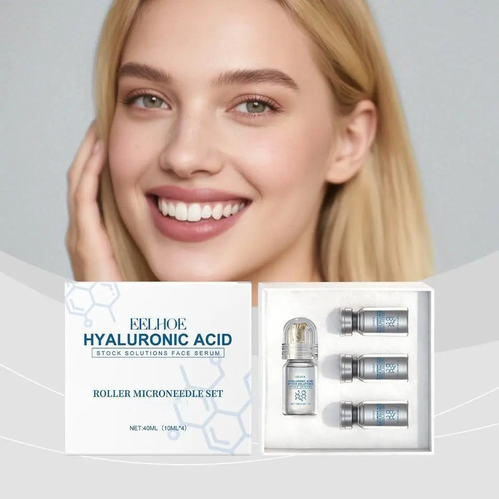 EELHOE Niacinamide & Hyaluronic Acid Microneedle Serum Set 40ml Microneedle Serum Set Oasis Select