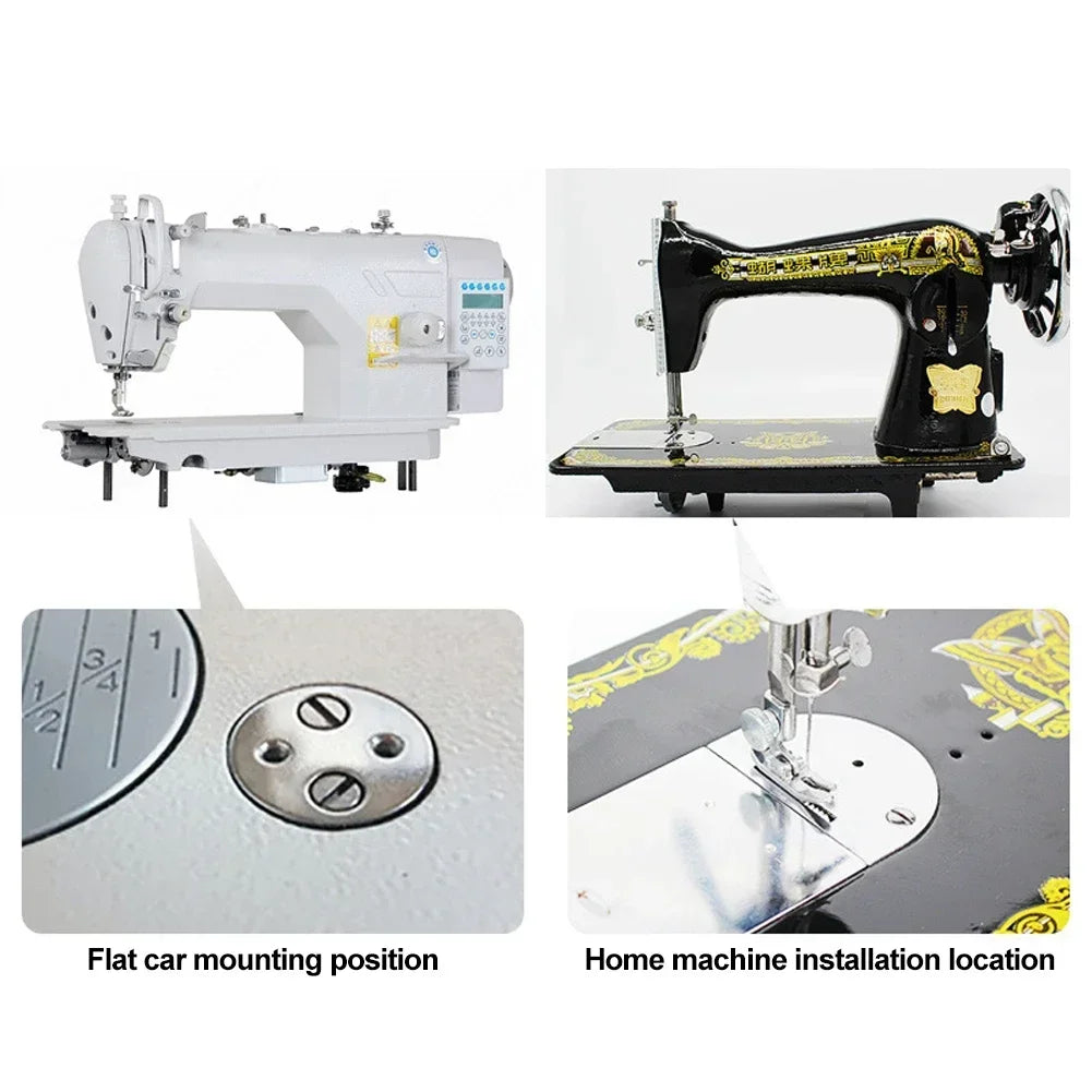 Sewing Machine Hemming Device Double Fold Bias Binding Right-Angle Edging Pull Tube Four Fold Pull Tube For Household industrial Oasis Select