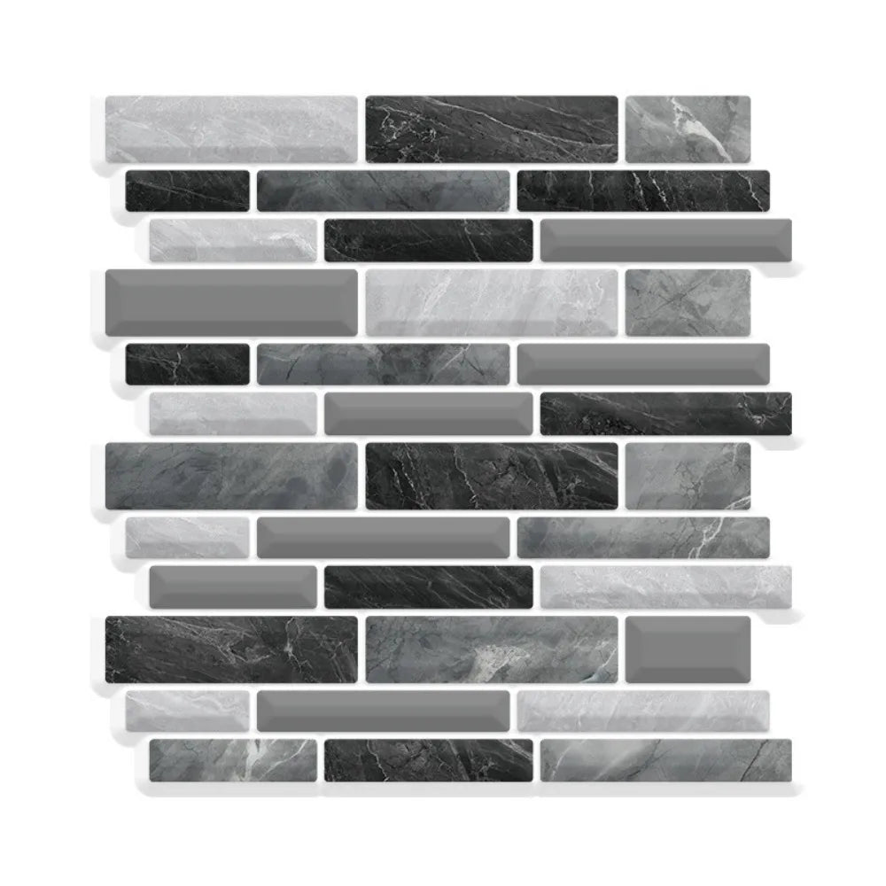 3D Fish Scale Peel & Stick Wall Tiles | Waterproof PVC Sticker