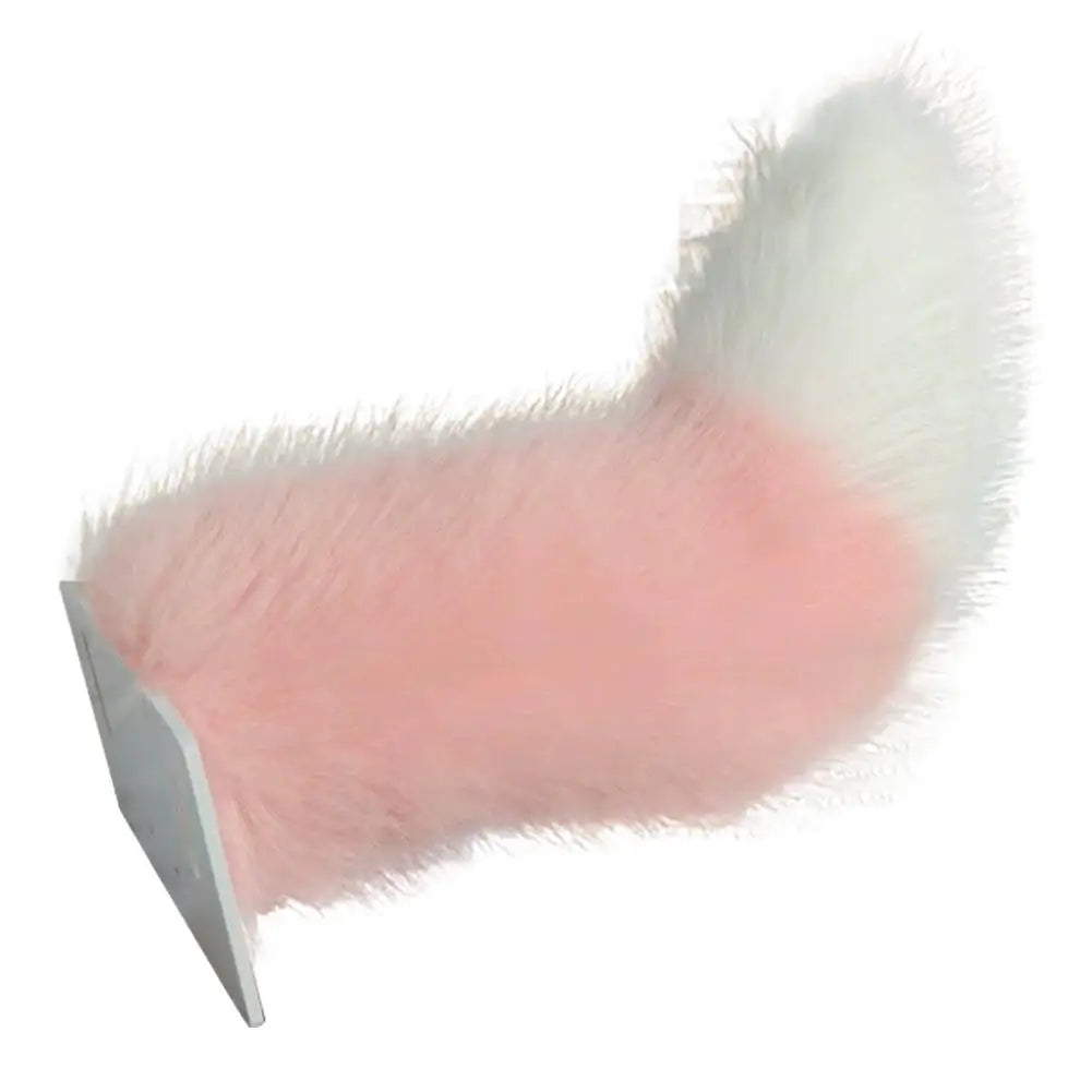 Car Rear Decorative Tail Plush Tail Ornament Motorcycle Plush Tail Decoration Accessories Easy To Use For Backpack Luggage Oasis Select D