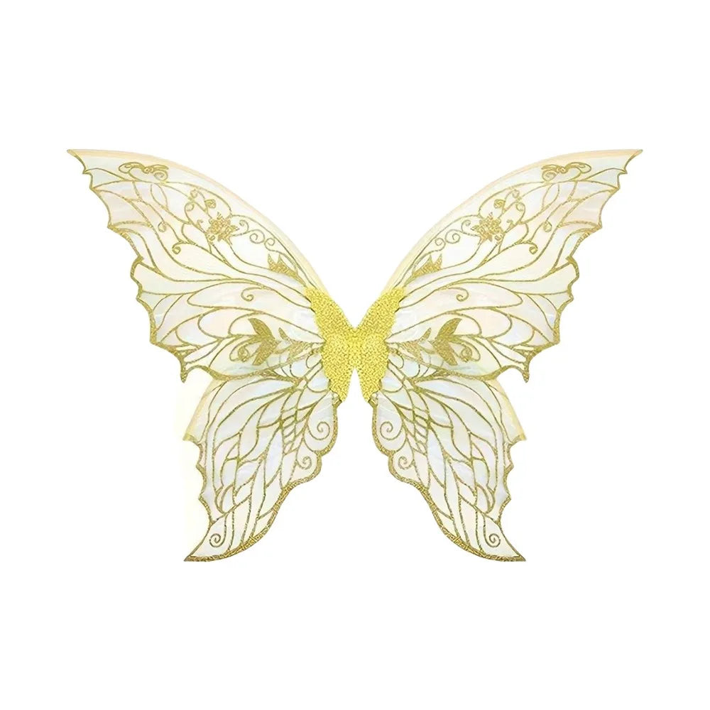 Princess Angel Fairy Wings – Sparkling Organza Butterfly Wings