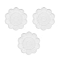 1-5PCS Flower Painting Palette Wells Plastic Reusable Artists Acrylic Watercolor Oil Portable Easy Clean Mixing Tray Oasis Select L 3pcs