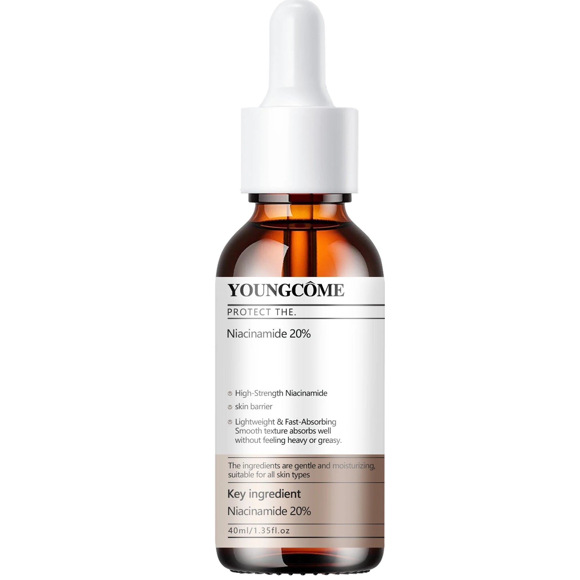 YOUNGCOME Niacinamide Hydrating Face Serum – All Skin Types Niacinamide Face Serum Oasis Select 40ml