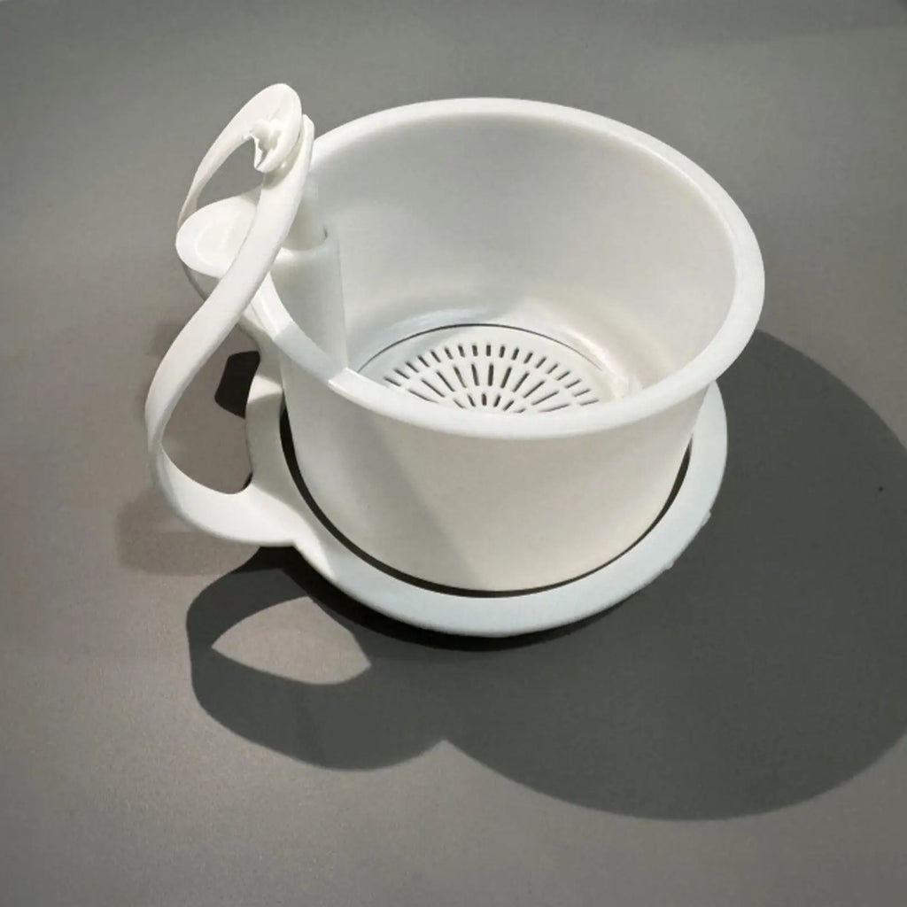 Sink Hanging Strainer Basket Adjustable Food Waste Catcher Fruit Clean Filter Rack For Dry Wet Separation Kitchen Accessories Oasis Select