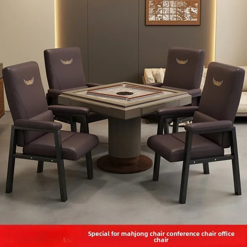 Mahjong chair chess room stool backrest home comfortable office chair modern simple mahjong machine chair Oasis Select
