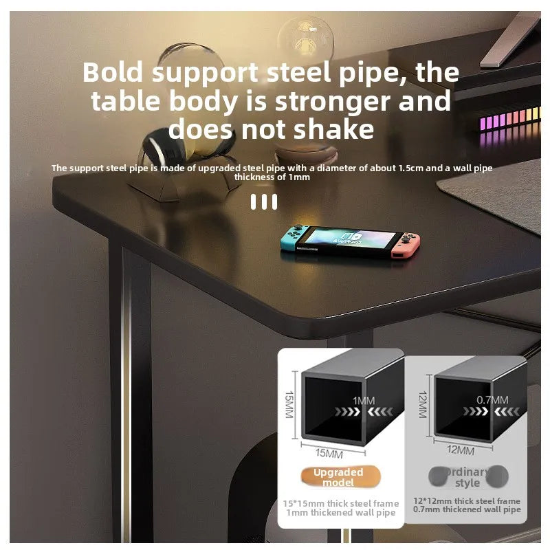 Multi-functional Gaming table Computer table Desktop desk Bookshelf table Game table Writing table Oasis Select