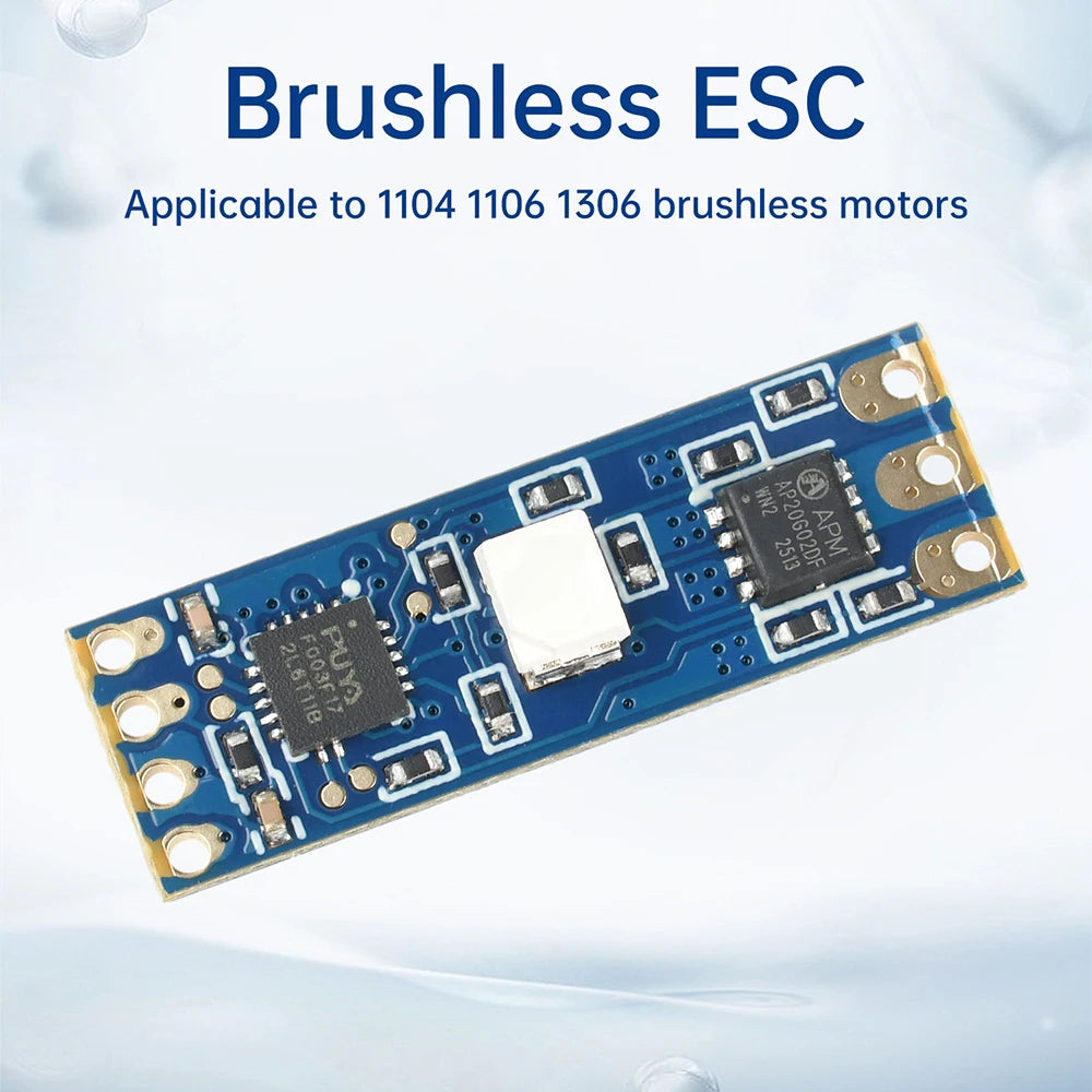 2S-3S DC5V-16V 8A RC Model Brushless ESC Controller PWM Motor Driver Board DL03 Compatible with 1104 1106 1306 Brushless Motor Oasis Select