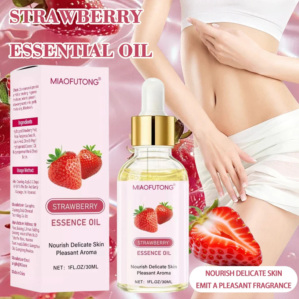 Strawberry essential oil, body massage essential oil, private care, firming the skin, deep moisturizing, smoothing the skin Oasis Select Default Title