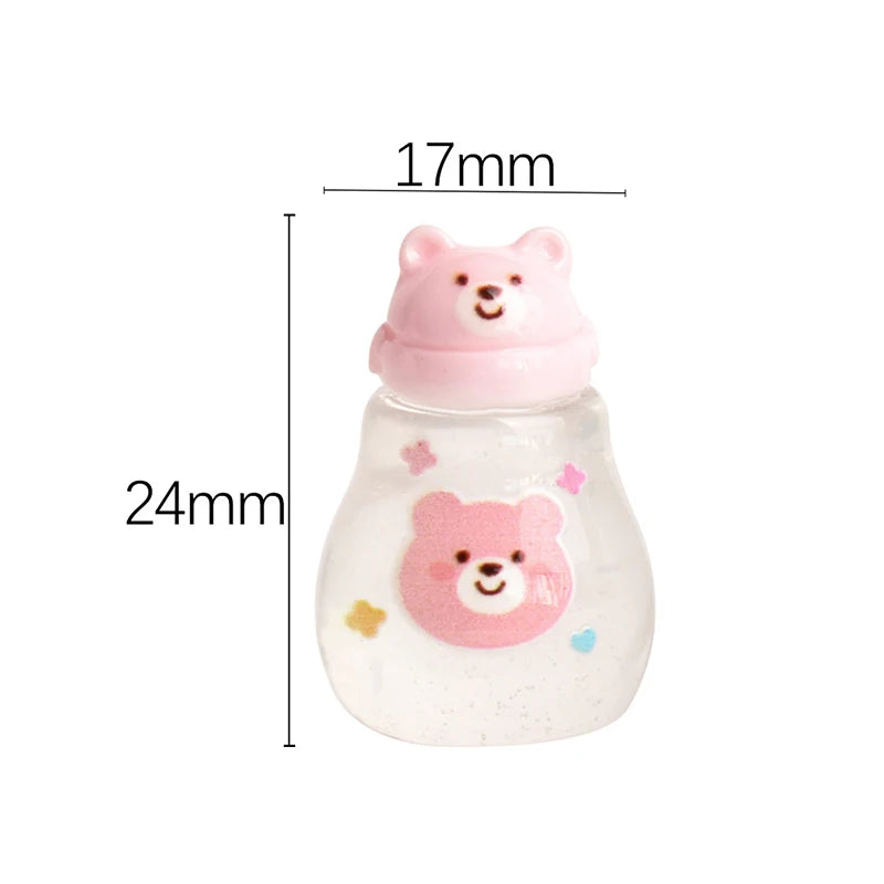 5Pcs Dollhouse Mini Simulation Cartoon Water Cup Model, Desktop Ornaments, Home Micro Decor Props Oasis Select A2