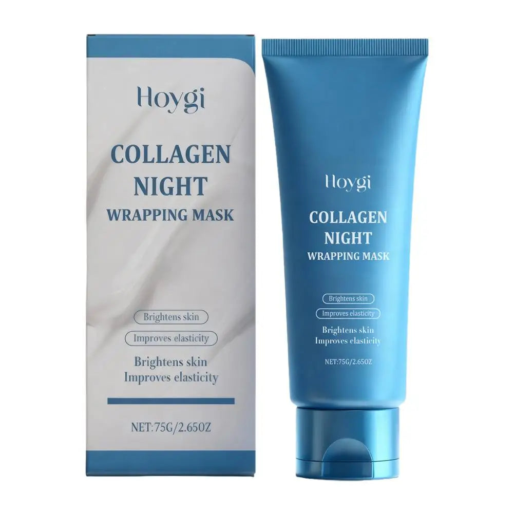 Collagen Night Peel-Off Face Mask – Deep Hydration Glass Skin Collagen Peel-Off Mask Oasis Select 75g